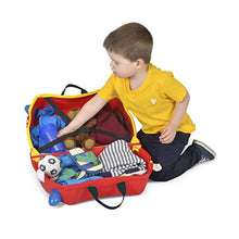 Load image into Gallery viewer, Trunki Children’s Ride-On Suitcase & Kid's Hand Luggage: Frank Fire Engine (Red)