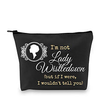 Load image into Gallery viewer, G2TUP Lady Whistledown Merchandise Toiletry Bags Bridgerton Present for Fans I'm Not Lady Whistledown Cosmetic Case (I'm not Lady Whistledown)