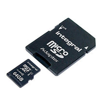 Load image into Gallery viewer, Integral INMSDX64G10-90U1 UltimaPro 64 GB MicroSDXC Class 10 Memory Card up to 90 MB/s, U1 Rating, Black