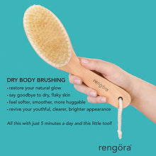 Load image into Gallery viewer, Rengöra Body Brush Perfect for Dry Brushing, Exfoliating, and Reducing the Appearance of Cellulite. Dry Brush and Get Healthier Skin Today