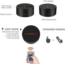 Load image into Gallery viewer, Night Light for Kids, 3D Illusion Lamp 16 Colors Changing with Remote, Anime Darling in Franxx Children s Best Birthday Holiday Gifts