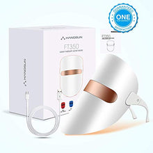 Load image into Gallery viewer, Hangsun Light Therapy Acne Treatment LED Mask FT350 Facial Therapy Unlimited Sessions for Acne Face Skin Treatment - Individually Lights of Red/Blue/Orange