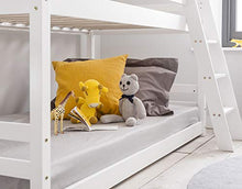 Load image into Gallery viewer, Noa and Nani - Hilda Cabin Bed with Bunk Underbed - (White)