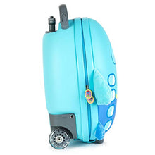Load image into Gallery viewer, boppi Tiny Trekker Kids Luggage Bag | Holiday Travel Suitcase for Boys & Girls, Carry-On or Pull-Along School Trolley | Cabin Holdall with Lightweight Wheels, 17-Litre Hand Case | Aeroplane