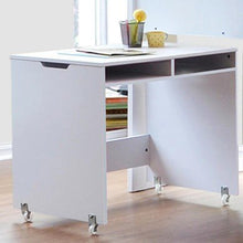 Load image into Gallery viewer, Dynamo White Mid Sleeper Cabin Bed with Storage and Desk