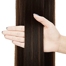 Load image into Gallery viewer, Straight Ponytail Extension 28 Inch Heat Resistant Synthetic Natural Hairpiece Wrap Around Pony Tail Hair Extensions for Black Women Hair Piece