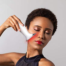 Load image into Gallery viewer, Ms.W Hot & Cold Face Massager Beauty Device, Sonic Anti-wrinkle V-Shaped Skin Tightening Machine, Portable Facial Lifting Shrink Anti-aging Toning Massager,High Frequency Vibration Face Care Tool
