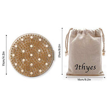 Load image into Gallery viewer, Ithyes Dry Brushing Body Brush Exfoliating Brush Natural Bristle bath Brush for Remove Dead Skin Toxins Cellulite,Treatment,Improves Lymphatic Functions,Exfoliates,Stimulates Blood Circulation