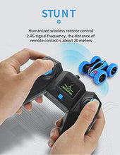 Load image into Gallery viewer, Pup Go Remote Control Stunt Car - 4WD 2.4Ghz 360° Flips Rechargeable RC Car for Kids, Radio Controlled Car Toys, Gifts for 3 4 5 6 7 8 9 Year Old Boys (Blue)