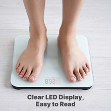 Load image into Gallery viewer, RENPHO Bluetooth BMI Bathroom Scales, Digital Body Weight Scale with High Precision Sensors and Smartphone App - White