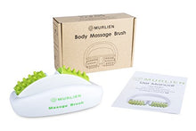 Load image into Gallery viewer, MURLIEN Cellulite Massager, Anti Cellulite Massage Roller for Muscle Soreness and Remove Cellulite, Body Roller Brush for Shoulder, Arms, Buttocks, Back, Abdomen, Legs and Calves – Green/White