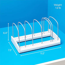 Load image into Gallery viewer, YouCopia StoreMore Adjustable Bakeware Rack Organiser for Baking Tin, Cookie Sheet, and Cutting Board Kitchen Cabinet Storage
