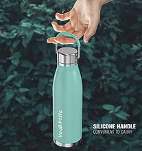 Load image into Gallery viewer, YouBottle Stainless Steel Water Bottle, 500ml Vacuum Insulated, Leak-Proof, No Sweating, BPA Free, Metal Bottle,12 Hours Hot & 24 Hours Cold for Adult Kid Boy Girl Child Drinking