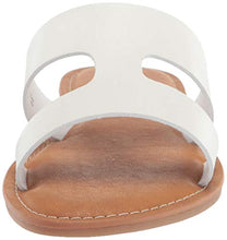 Load image into Gallery viewer, Amazon Essentials H Band Flat Sandal, White,3.5 UK