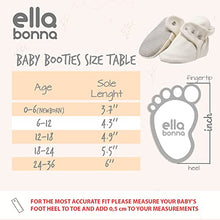 Load image into Gallery viewer, Organic Cotton Baby Booties, Non Skid, Soft Sole, Stay On Baby Shoes, House Slippers for Baby Boys Girls Toddlers (Beige, 0-6 Months)