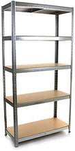 Load image into Gallery viewer, Heavy Duty 5 Tier Racking Shelf Garage Shelving Storage Shelves Unit (180x90x40cm) by Crystals®