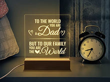 Load image into Gallery viewer, Gifts for Daddy, KAAYEE The Best Dad Gifts Desk Night Light, Dad Birthday Gifts Presents, Dad Gifts from Son and Daughter, Fathers Day Dad Gifts (to dad)