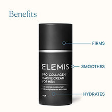 Load image into Gallery viewer, Elemis Pro-Collagen Anti-Wrinkle Moisturiser for Men, Anti-Ageing Face Cream with Padina Pavonica, Ginkgo Biloba & Abyssine, Hydrating Face Moisturiser to Firm & Smooth, Men's Day Cream, 30 ml