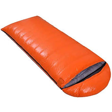 Load image into Gallery viewer, 1 Pcs Water resistant Outdoor Duck Down Portable Rectangular Sleeping Bag for Camping Hiking Trekking Travelling