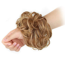 Load image into Gallery viewer, MORICA 1PCS Messy Hair Bun Hair Scrunchies Extension Curly Wavy Messy Synthetic Chignon for women Updo Hairpiece
