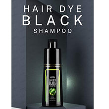 Load image into Gallery viewer, Natural Black Hair Shampoo, 250ml White Hair Removal Dye Hair Coloring Shampoo Instant Hair Dye Shampoo for Men and Women(250ml)