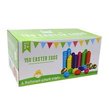 Load image into Gallery viewer, 144 Pieces 2 3/8" (6cm) Easter Eggs + 6 Golden Eggs for Filling Specific Treats, Easter Theme Party Favor, Easter Eggs Hunt, Basket Stuffers Filler, Classroom Prize Supplies by Joyin Toy