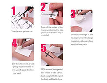 Load image into Gallery viewer, HXMAN 5pcs Waterproof Tattoo Stickers Bikini Peony Tattoo & Body Art Flower Rose Tattoo Fake Water Transfer Tattoo Temporary Tatoo Leg Arm A112