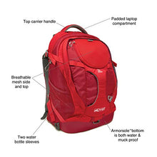 Load image into Gallery viewer, Kurgo G-Train K9 Pack, Carrier Backpack for Small Dogs and Cats, Ideal for Hiking or Travel, Waterproof Bottom, Chili Red