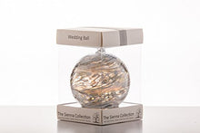 Load image into Gallery viewer, Wedding Gift Friendship Ball, 10cm, silver, gift boxed with ribbon and gift tag