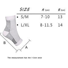Load image into Gallery viewer, JZPCM AmRelieve SootheSocks, Ankle Arch Support Socks, Soothesocks for Neuropathy, Sock Soothers Pain Relief from Variety of Ailments Including Plantar L/XL (C, 2pairs)
