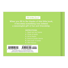 Load image into Gallery viewer, Knock Knock Why You're My Bestie Fill in the Love Book Fill-in-the-Blank Gift for Best Friend Journal, 4.5 x 3.25-Inches: Fill-in-the-blank Journal