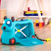 Load image into Gallery viewer, B. Toys - Woofer On The Gogo - Ride On Suitcase and Luggage for Toddlers - Lights and Sounds - BX1572Z