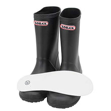 Load image into Gallery viewer, Zorax - UK2 Adult - EU33 - Black Girls Boys Waterproof Non-Slip Kids Motorbike Rain Boots Kids Rain Shoes Wellies Unisex Children Wellington Boots