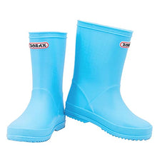 Load image into Gallery viewer, Zorax - UK6 Kids - EU24 - Blue Boys Girls Waterproof Non-Slip Kids Wellies Unisex Children Wellington Boots Motorbike Rain Boots Kids Rain Shoes