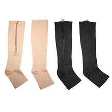 Load image into Gallery viewer, Casiz Dr Sock Soothers, Plantar Fasciitis Socks for Men & Women Great Foot Care Compression Foot Sleeves with Arch & Ankle Support Nude S or M 1 x Pair