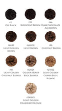 Load image into Gallery viewer, Just Long Hair Clip&Go Hair Buns 6" Synthetic 40g Wavey Messy Scrunchie Hairpiece for Women Girls in Dark Chocolate Ash Brown #6A