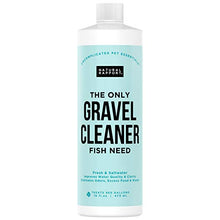 Load image into Gallery viewer, Natural Rapport Aquarium Gravel Cleaner for Fish Tanks - Removes Excess Fish Food and Waste - Naturally Removes Toxins Better than Pump Kits - 2-in-1 Solution Works in Both Freshwater & Saltwater - 16 fl oz (473 mL)