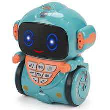 Load image into Gallery viewer, KaeKid Robot Toys for Kids, Interactive Smart Robot with Voice Control, Speech Recognition, Singing, Dancing, Repeating and Recording, Telling a Story, Gifts for 3 4 5 6 7 Year Old (Blue)