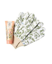 Load image into Gallery viewer, Heathcote & Ivory In The Garden Gardening Gloves Set and Shea Butter Hand Cream Gift Set, 0.227 kg