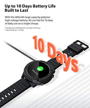 Load image into Gallery viewer, Blackview Sports Smartwatch,2022 Smart Watch for Men Women with Heart Rate Monitor, Fitness Watch with Sleep Monitor, 1.3 Inch IP68 Waterproof Activity Tracker Watch for Android IOS Phone(Black)