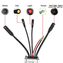 Load image into Gallery viewer, 48V1000W Electric Bicycle Conversion Kit, Ebike Waterproof Kit, Wheel Size 27.5inch, Front Brushless Gearless Hub Motor, With LCD3 USB