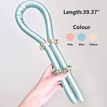 Load image into Gallery viewer, Heatless Curling Rod Headband,Heatless Hair Curling Set,No Heat Wave Hair Curlers Styling Tools for Long Medium Hair,Hair Curlers Make Hair Soft And Shiny (Pink)