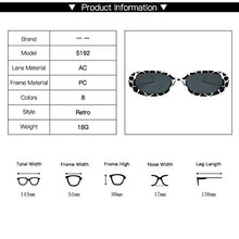 Load image into Gallery viewer, SOIMISS Fashion Sunglasses Cow Pattern Trendy Cute Small Frame Eyewear Oval Spotted Eyeglasses for Women Girls