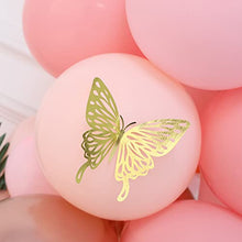 Load image into Gallery viewer, 186pcs Rose Gold Balloons Arch Garland Kit Pastel Pink Latex Balloon and Metallic Rose Gold Balloons for Bridal Shower Baby Shower Birthday Party Decoration
