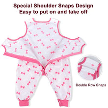 Load image into Gallery viewer, FLYISH DIRECT Baby Sleeping Bag 1 TOG, Toddler Sleeping Bag with Feet, Baby Sleep Sack, Super Soft Fleece Sleeping Bag for Baby, 18-24 months, Pink Bowknot