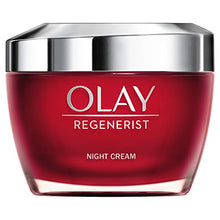 Load image into Gallery viewer, Olay Regenerist Night Cream With Amino-Peptide Complex II, Niacinamide & Hyaluronic Acid, Face Cream Firms Skin, Reduces The Look Of Fine Lines And Wrinkles, Supports Surface Cell Renewal, 50 ml