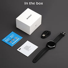 Load image into Gallery viewer, Smart Watch ECG Unisex – Audar E1 – Fitness Tracker with Heart Rate, Blood Pressure, Sleep Monitor, IP67 Waterproof, Large screen, Text & Call, Compatible with Android Iphone, for Men & Women - Black