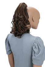 Load image into Gallery viewer, PRETTYSHOP 14" Hairpiece Ponytail Extensions Voluminous Wavy Brown Mix H92