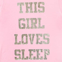 Load image into Gallery viewer, Harry Bear Girls Pyjamas Sleep Slogan Pink 8-9 Years