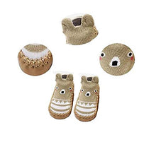 Load image into Gallery viewer, XM-Amigo 4 Pairs of Baby Boys Girls Indoor Slippers Anti-Slip Socks Shoes, Blue Set01, 0-6 Months